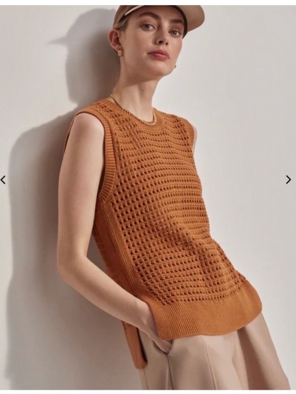 Varley Darin Longline Knit Tank